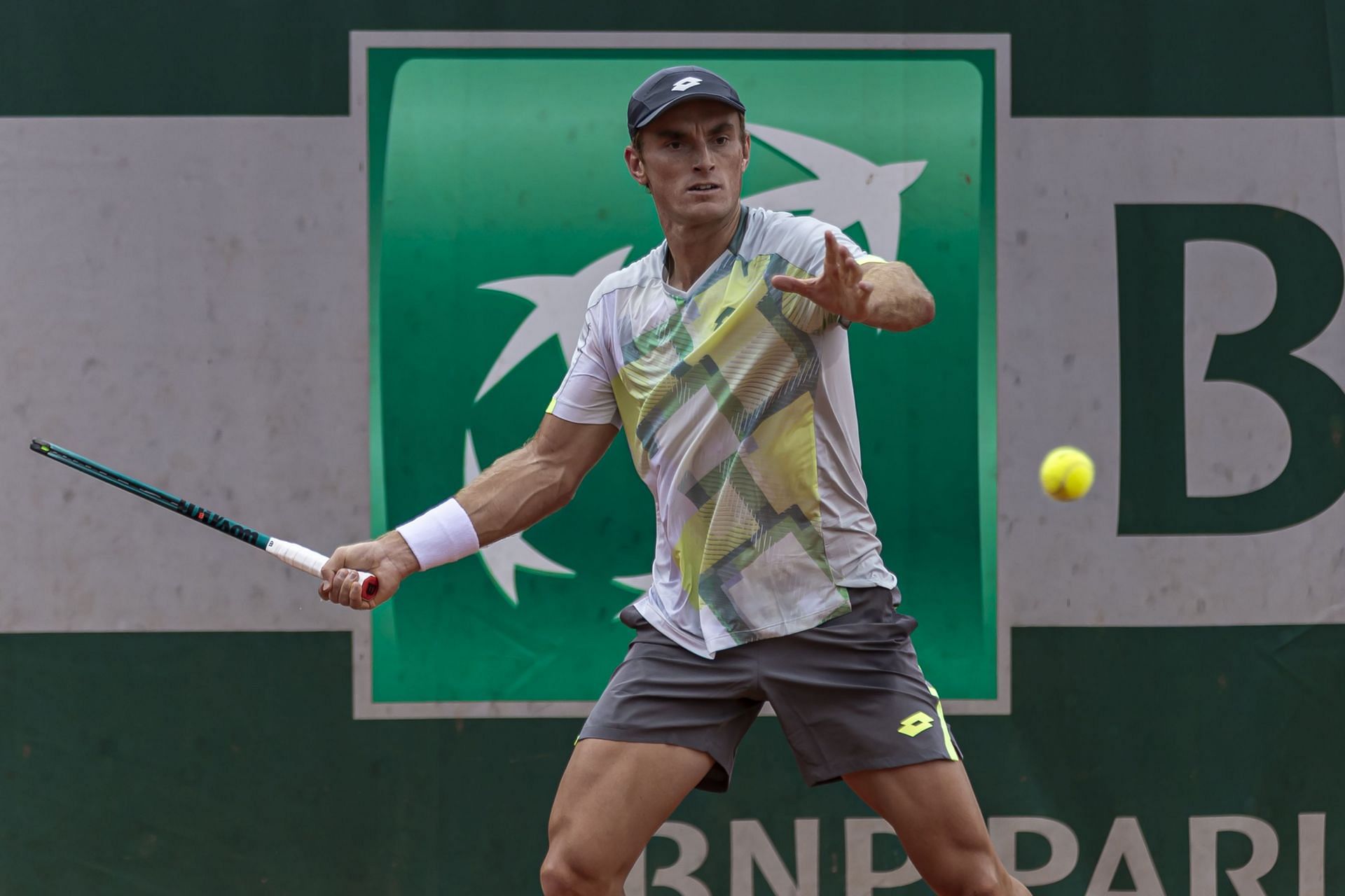 Tristan Schoolkate hits a forehand | Image Source: Getty